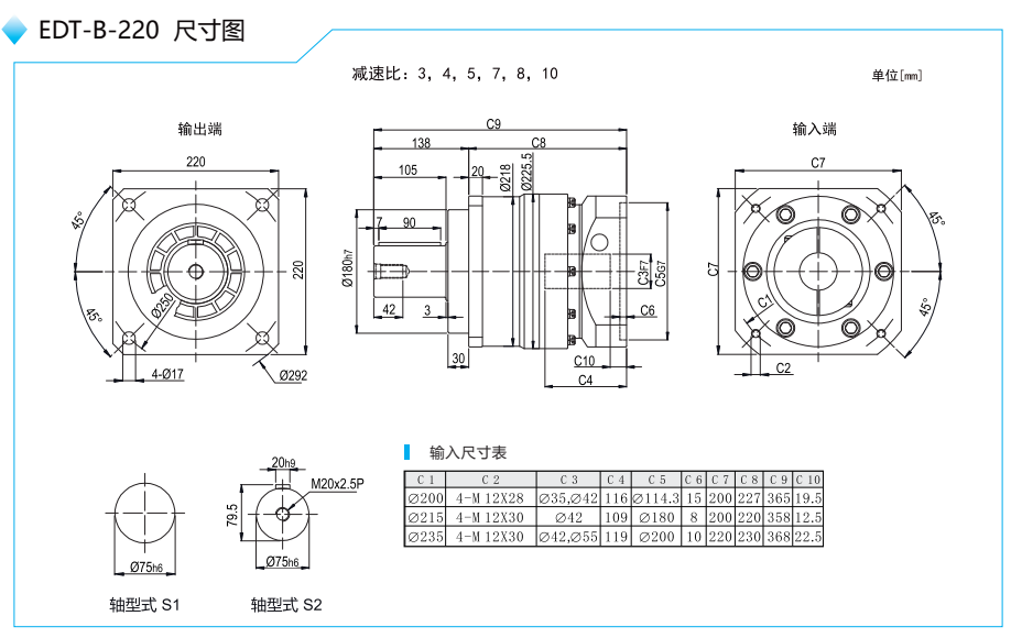 行星減速機(jī)