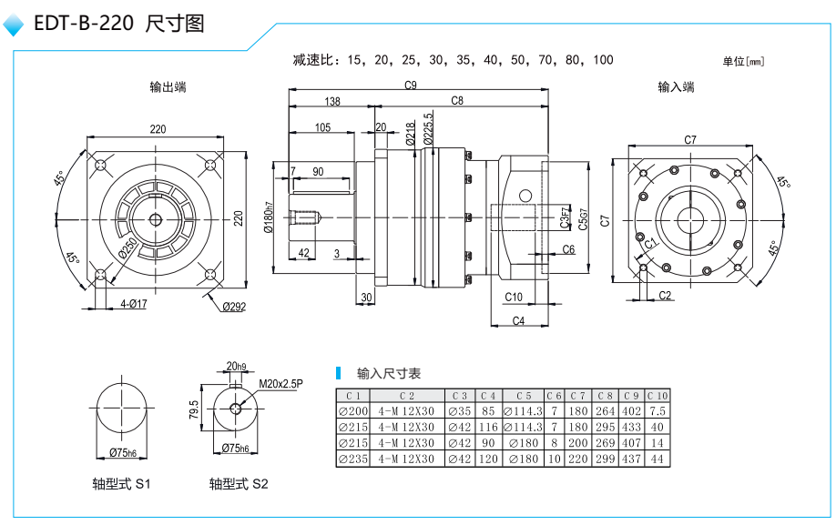 行星減速機(jī)